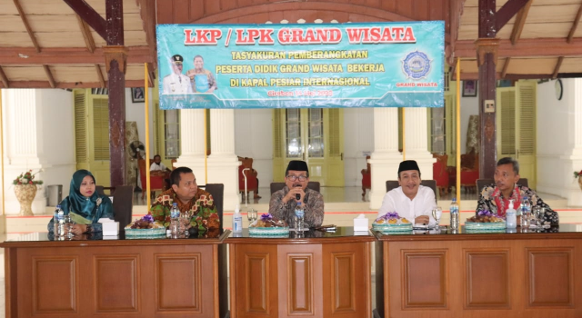 LPK Grand Wisata Berangkatkan Kru Kapal Pesiar Internasional