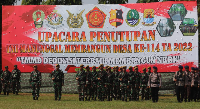 TMMD Usai, Bupati Harap Kolaborasi Terus Terjaga