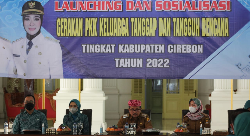 Gerakan PKK Keluarga Tanggap dan Tangguh Bencana, Strategi Jitu Atasi Berbagai Permasalahan di Kabupaten Cirebon