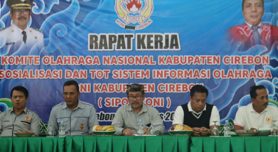 Bupati Imron Minta KONI Tingkatkan Prestasi Olahraga Kabupaten Cirebon