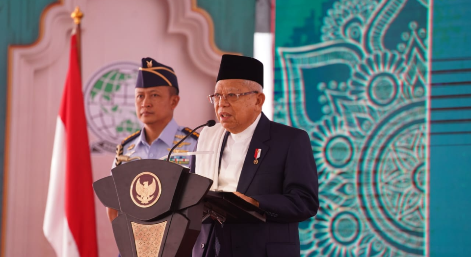 Hadiri Haul K.H. Aqil Siroj ke-34, Wapres Sebut Pesantren Menjadi Pusat Dakwah