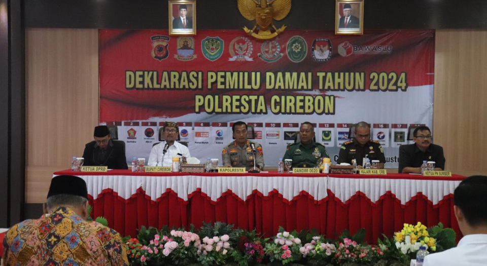 Deklarasi Pemilu Damai, Bupati Imron: Jaga Kondusifitas Daerah