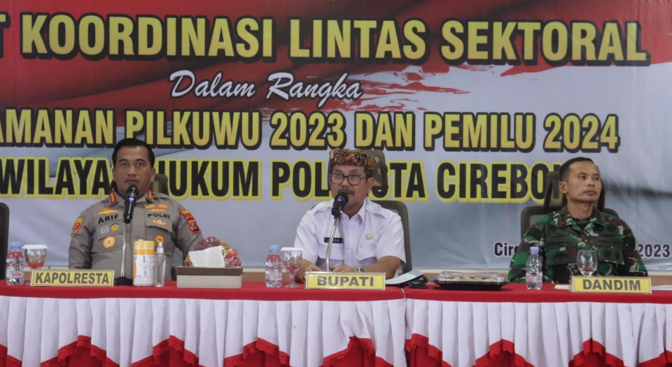 Rakor Lintas Sektoral, Bupati Imron Minta Jaga Kondusifitas Daerah Jelang Pilwu Serentak 2023 dan Pemilu 2024