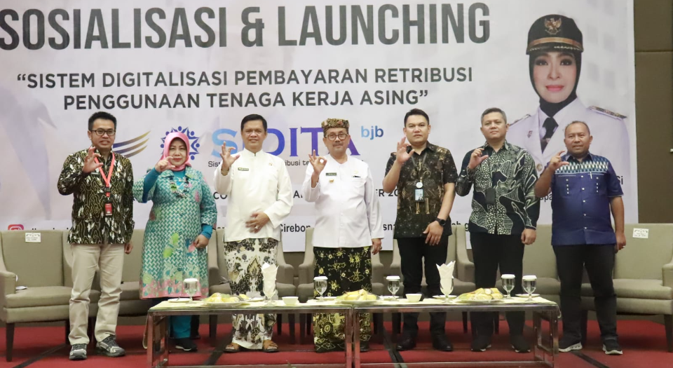 Bupati Imron Launching SiDITA, PAD Retribusi Tenaga Kerja Asing Bakal Meningkat