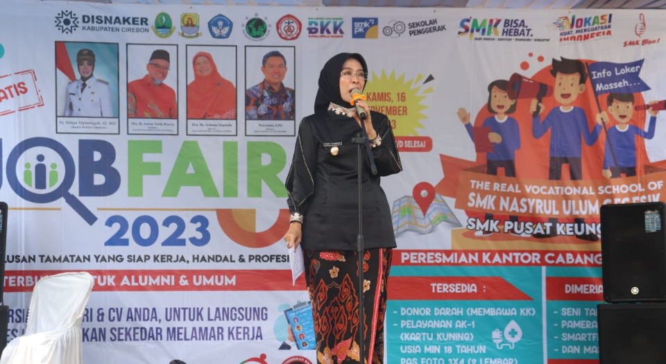 Lewat Job Fair, Wabup Ayu Berharap Angka Pengangguran Turun