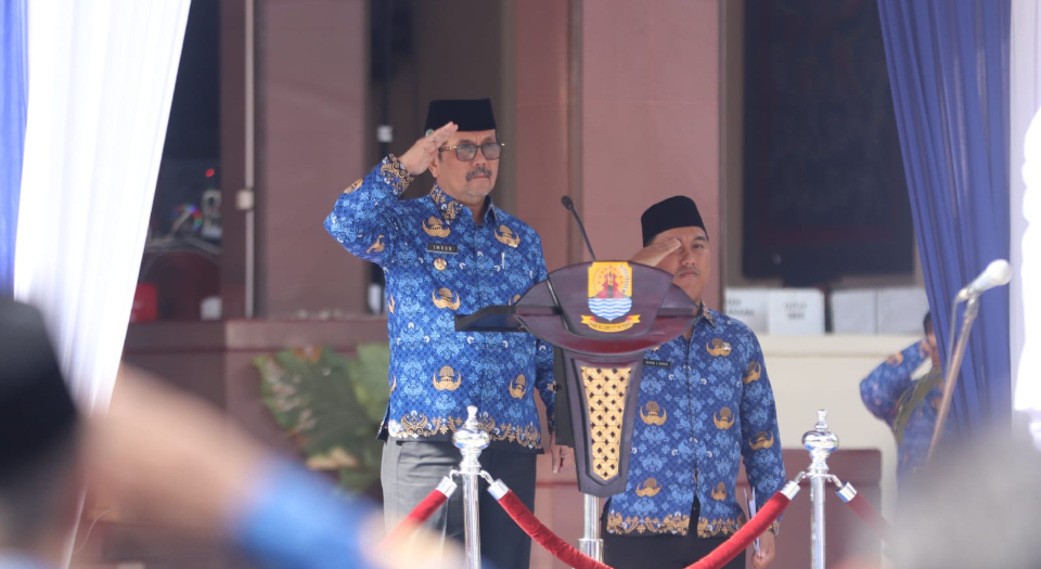 Peringati HUT ke-52 Korpri, Bupati Imron Ajak ASN Netral pada Pemilu 2024