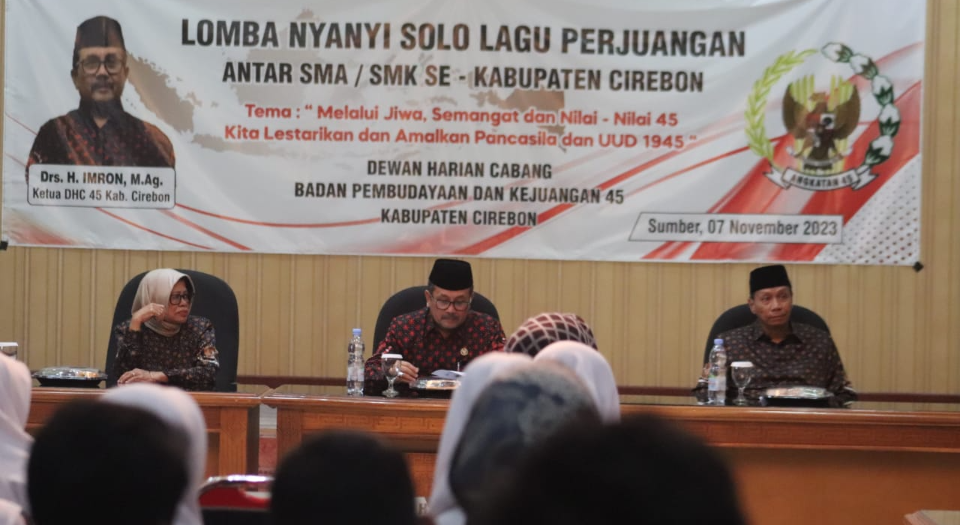 Lomba Nyanyi Solo Lagu Perjuangan, Bupati Imron Ajak Generasi Muda Paham Sejarah Kemerdekaan Indonesia