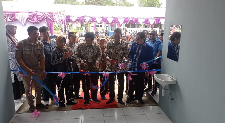 Tingkatkan Sarana Distribusi Perdagangan bagi Masyarakat, Pasar Rakyat Desa Windujaya Diresmikan